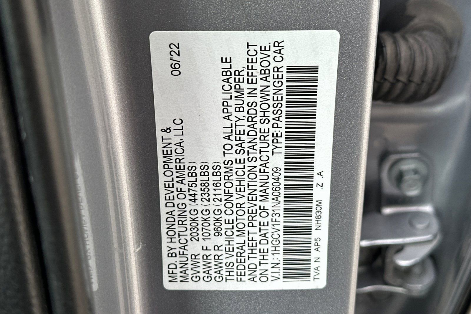 Used 2022 Honda Accord Sport image 38
