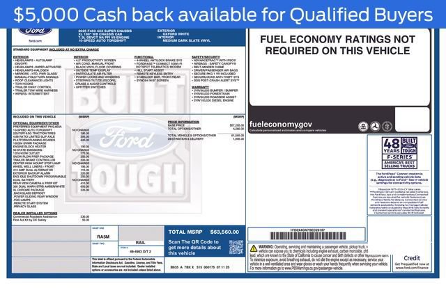 New 2025 Ford F450 XL w/ XL Chrome Package image 5