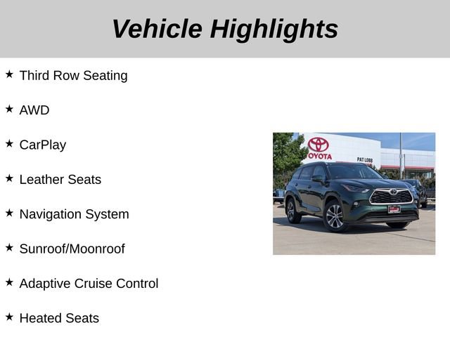 Used 2023 Toyota Highlander XLE AWD/4WD image 5