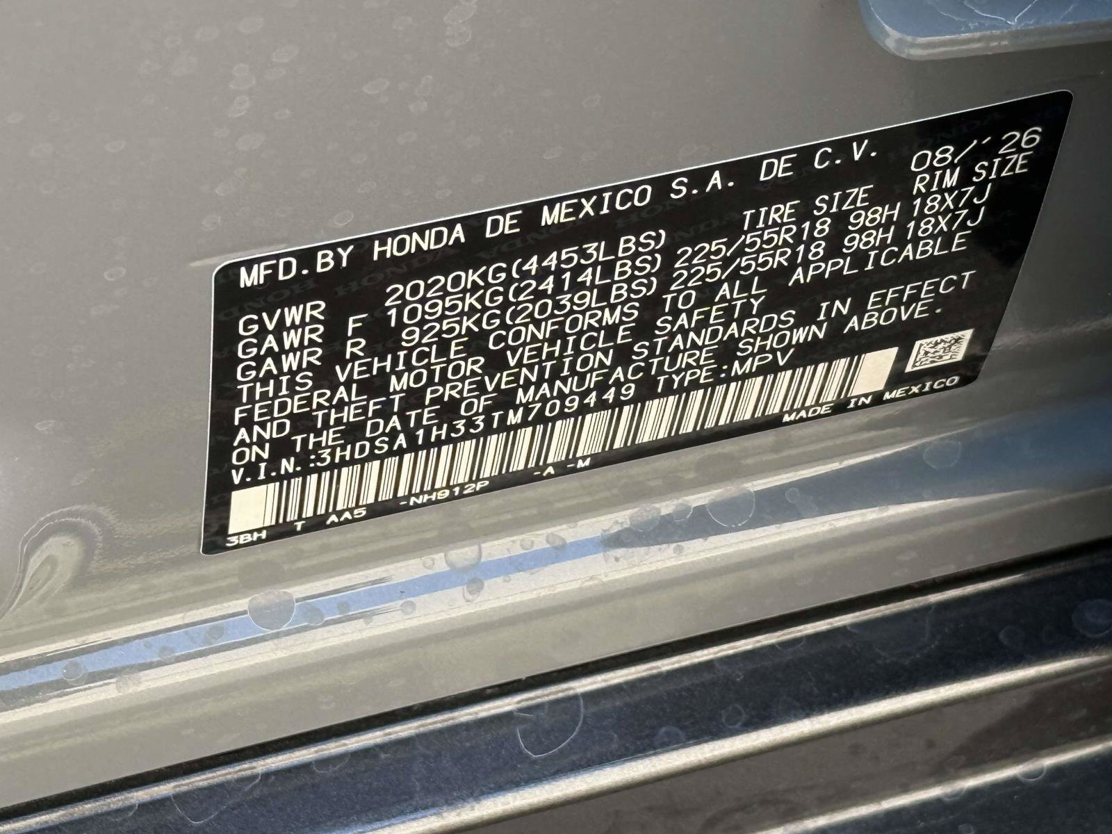 Certified 2026 Acura ADX FWD image 32