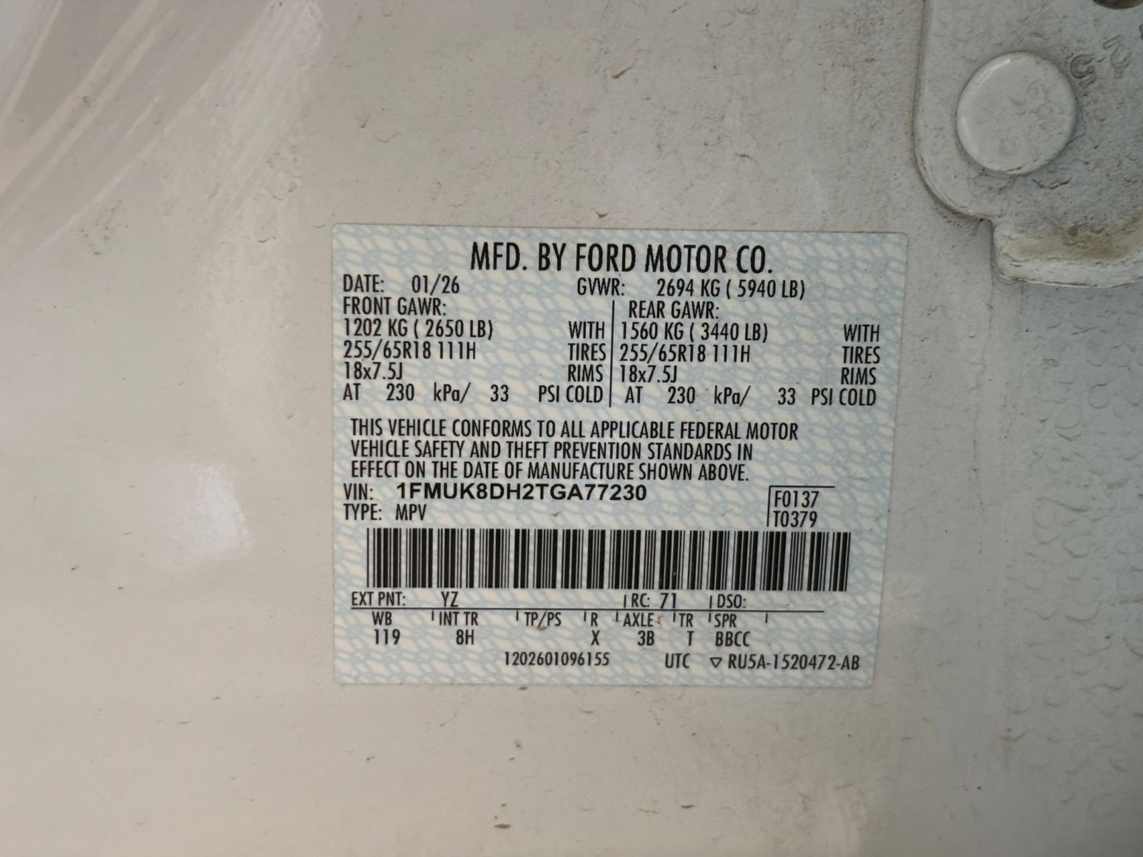 Used 2026 Ford Explorer Active AWD/4WD image 31