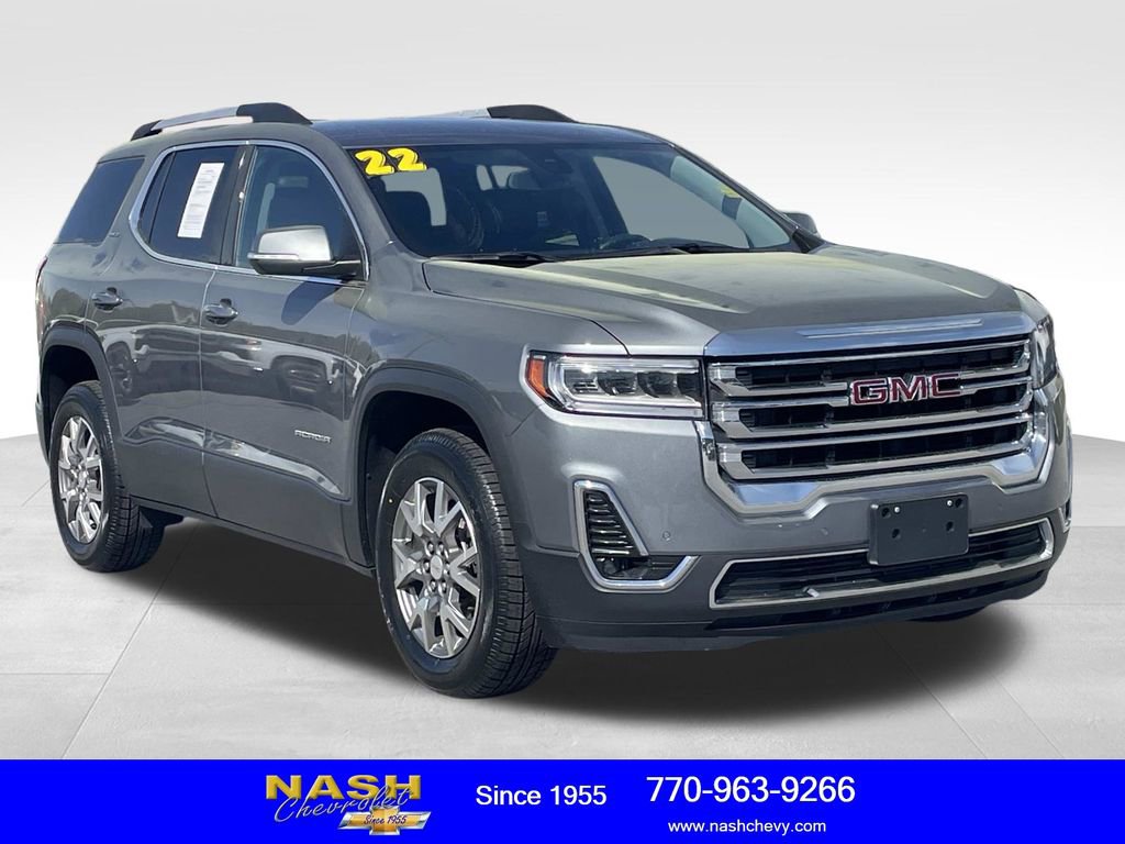 Used 2022 GMC Acadia SLT image 1