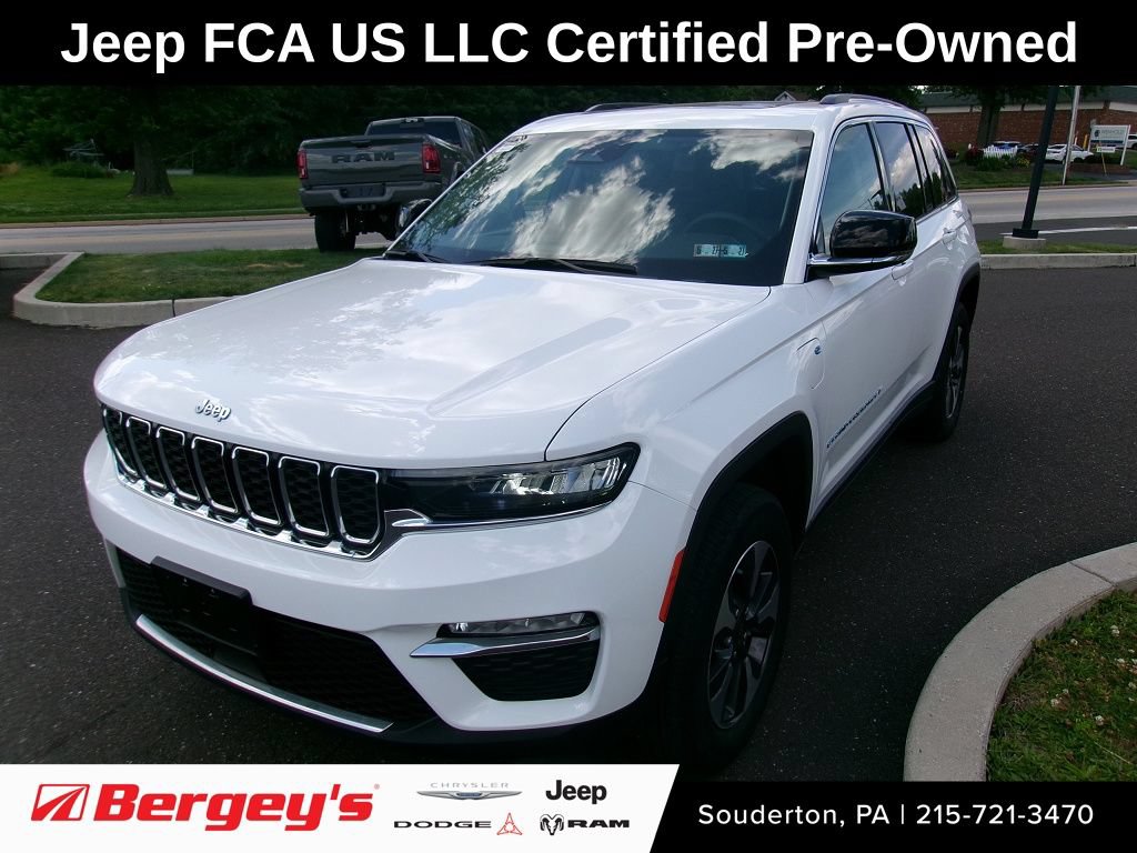 Used 2022 Jeep Grand Cherokee Limited 4xe AWD/4WD image 1