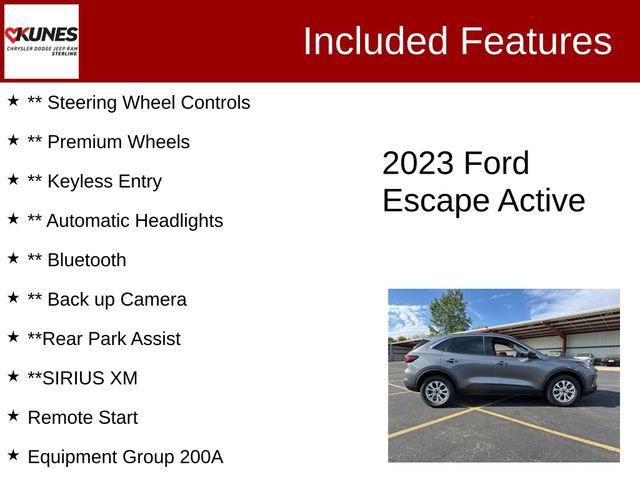 Used 2023 Ford Escape Active image 3