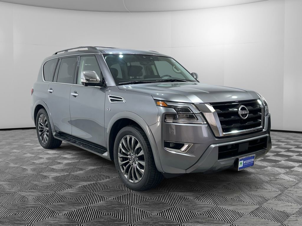 Used 2021 Nissan Armada Platinum w/ Captain's Chairs Package image 7