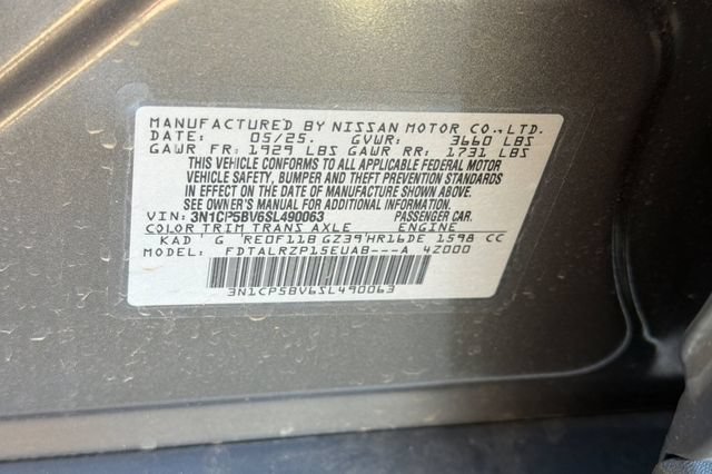 Certified 2025 Nissan Kicks Play S FWD image 33
