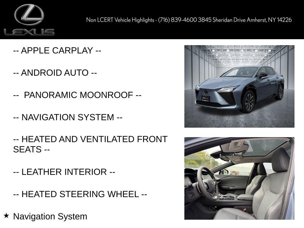 Used 2023 Lexus RZ 450e Premium w/ Technology Package AWD/4WD image 7