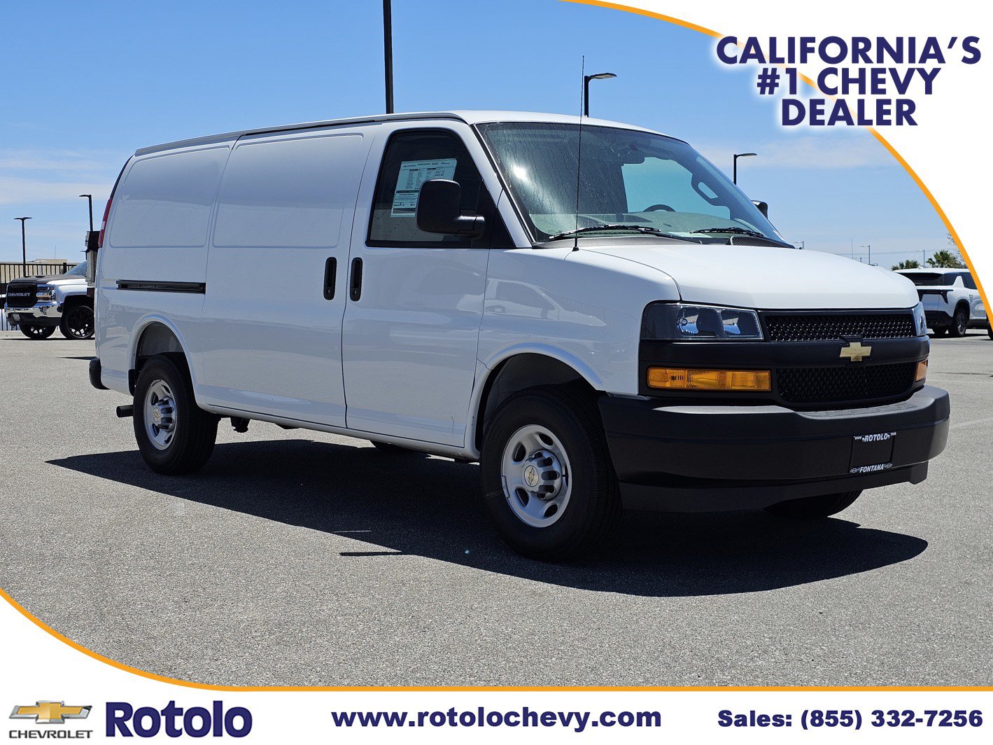 New 2025 Chevrolet Express 2500 Extended w/ Communications Package