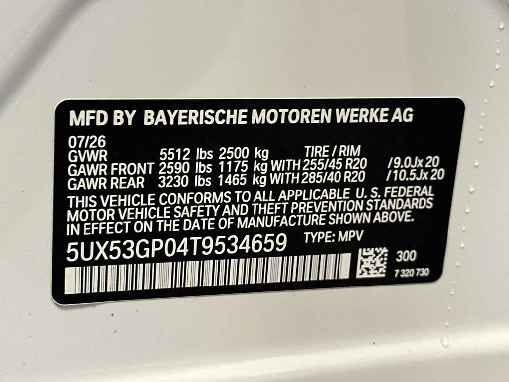 New 2026 BMW X3 xDrive30i w/ Convenience Package AWD/4WD image 31