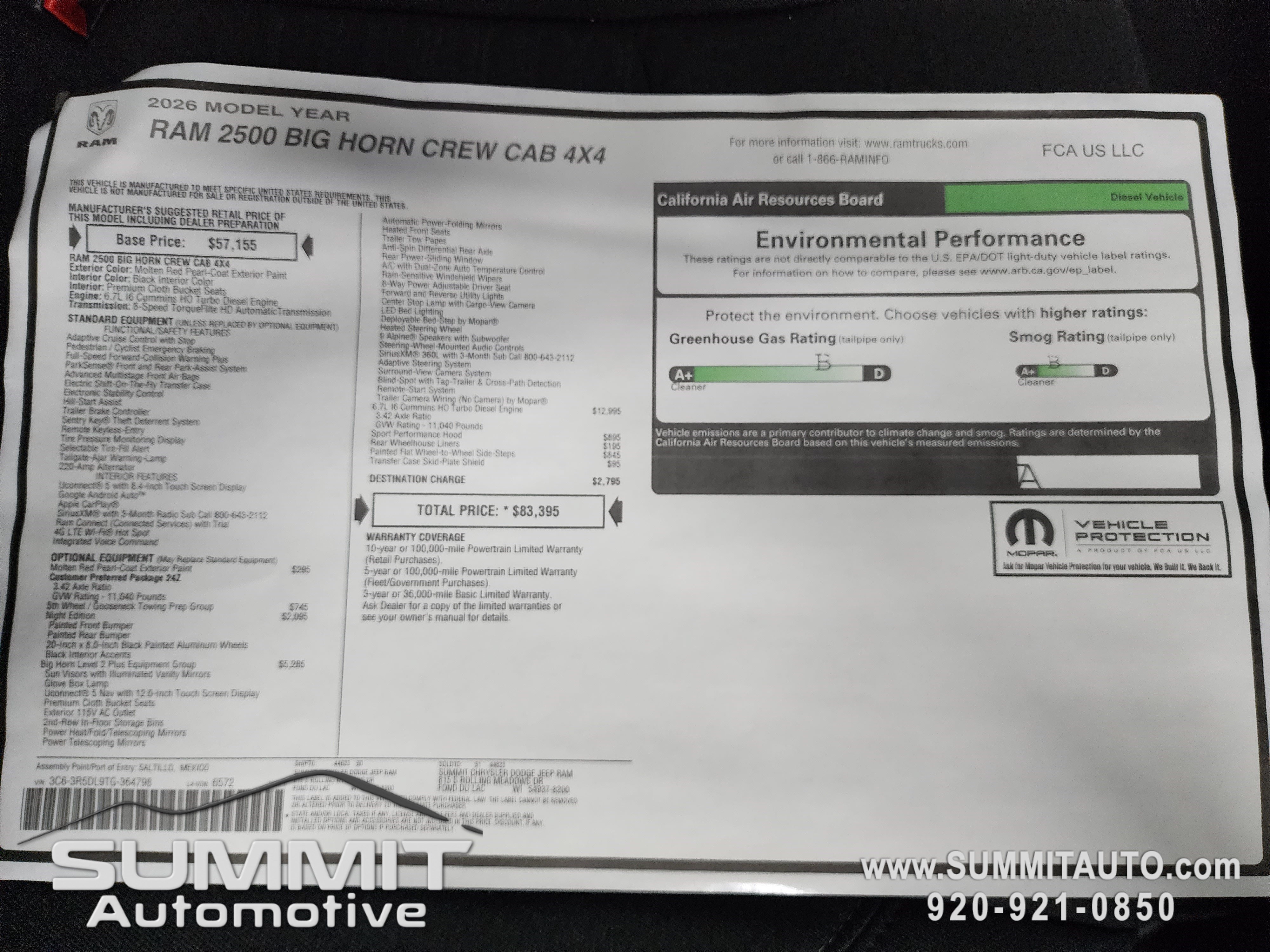 New 2026 RAM 2500 Big Horn AWD/4WD image 44