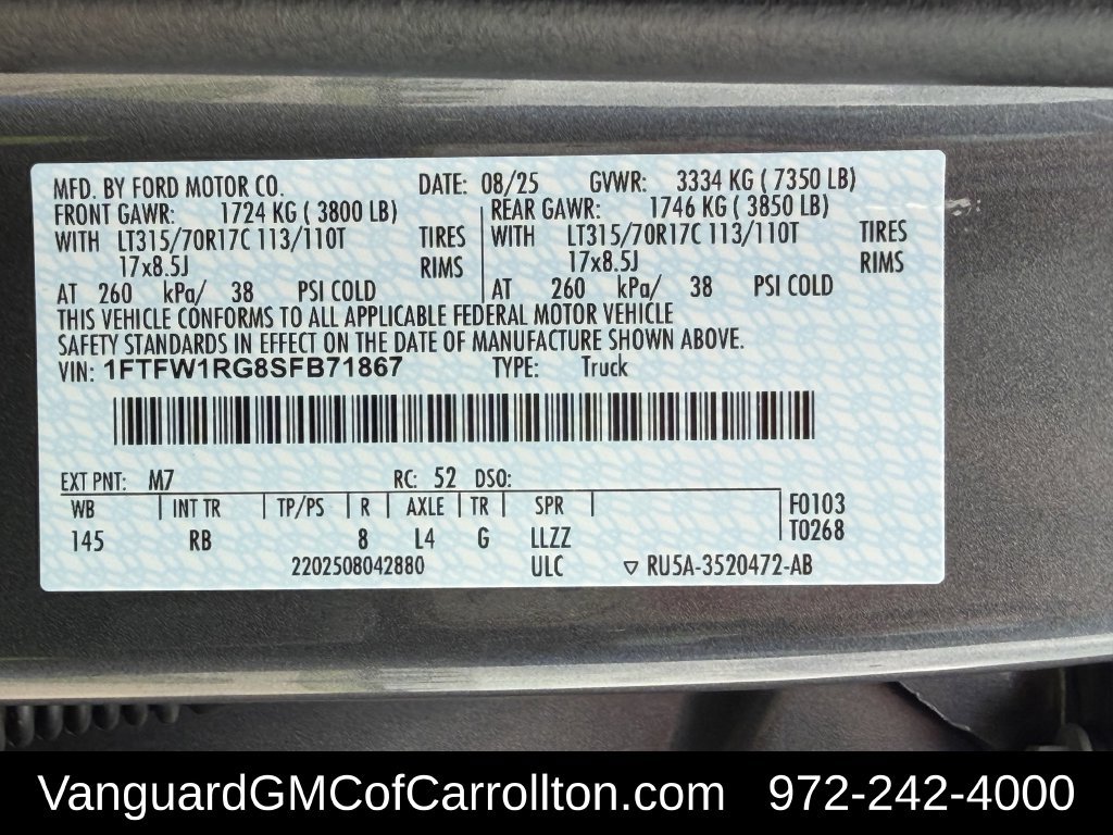 Used 2025 Ford F150 Raptor AWD/4WD image 38