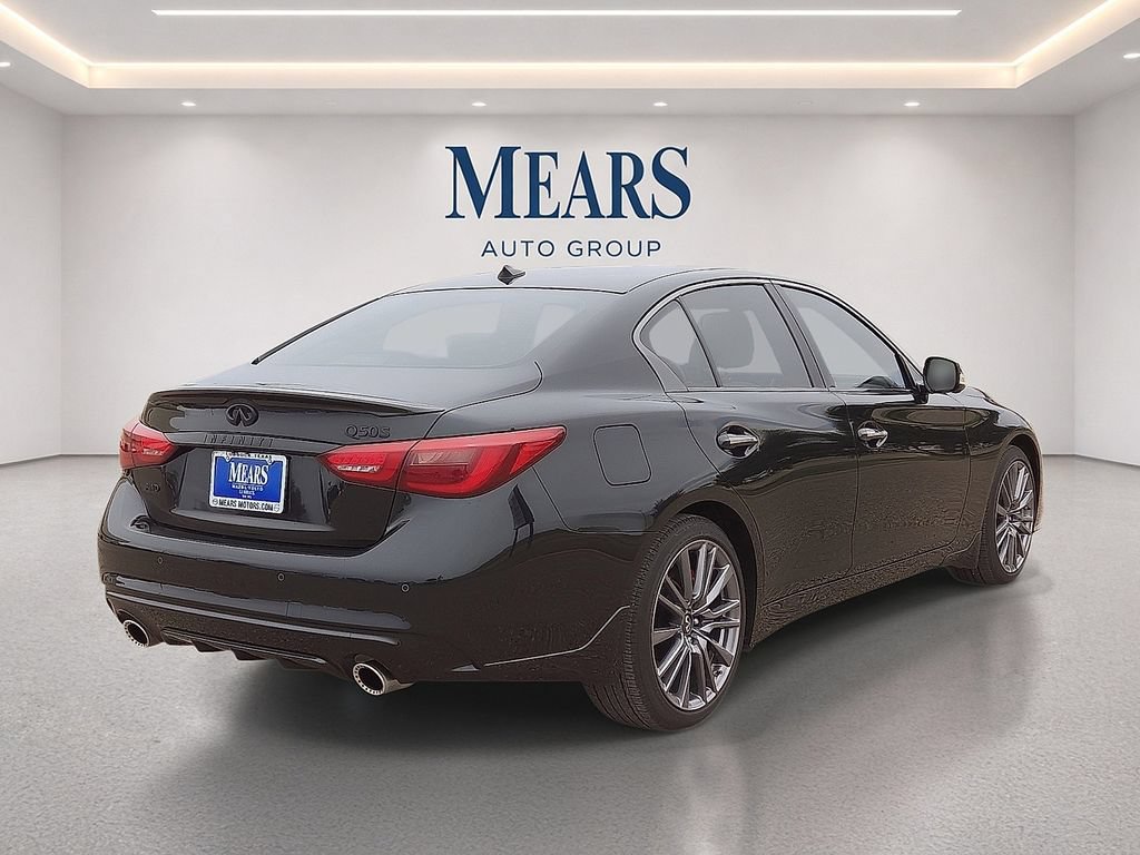 Used 2023 INFINITI Q50 Red Sport 400 w/ Black Opal Edition AWD/4WD image 5