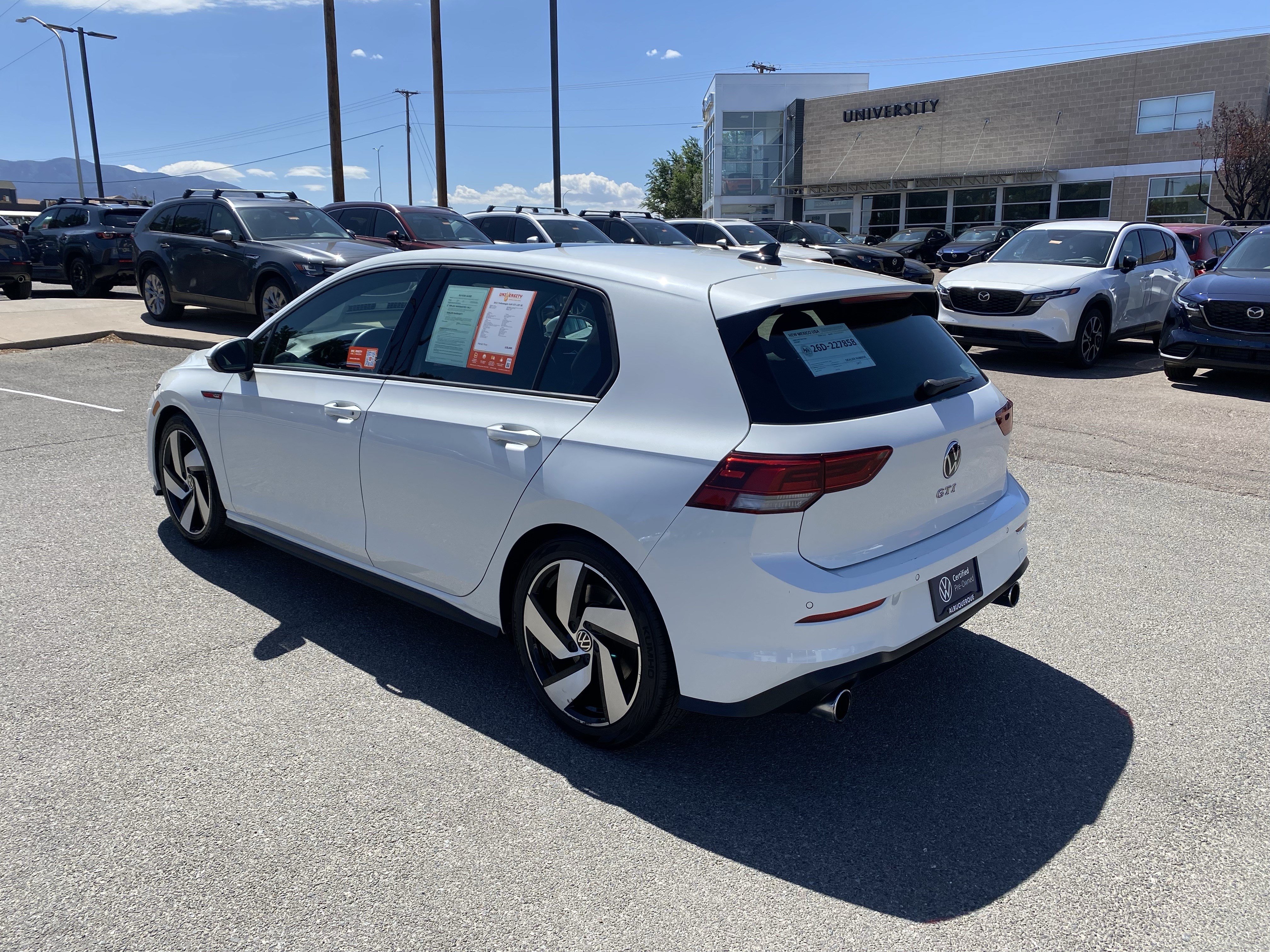 Certified 2022 Volkswagen GTI SE FWD image 48