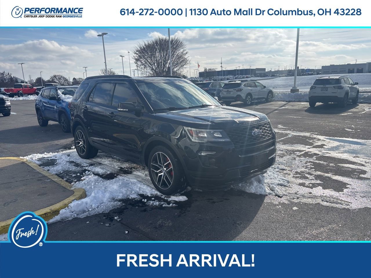 Used 2018 Ford Explorer Sport w/ Equipment Group 401A