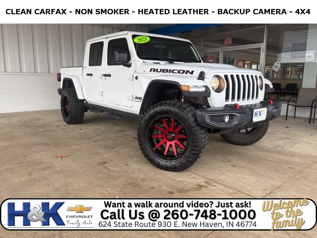 Used 2021 Jeep Gladiator Rubicon w/ Trailer Tow Package