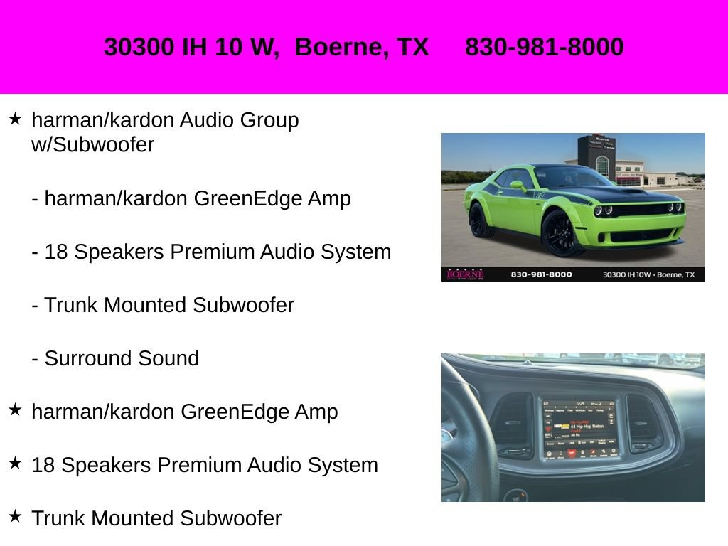 Used 2023 Dodge Challenger R/T Scat Pack RWD image 35