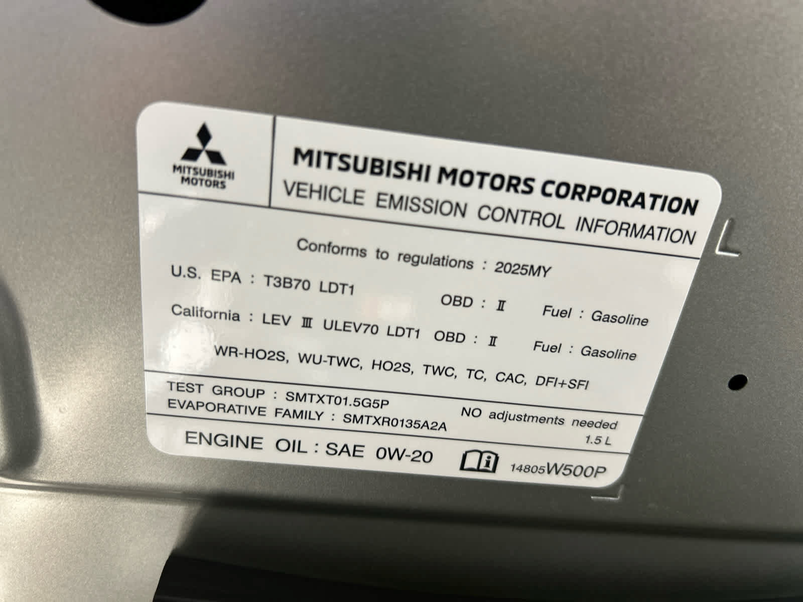 Used 2025 Mitsubishi Eclipse Cross LE AWD/4WD image 11
