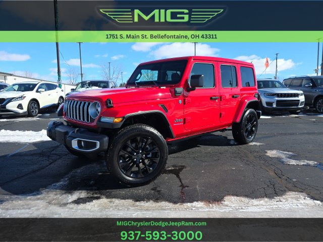 Used 2025 Jeep Wrangler Unlimited Sahara w/ Safety Group