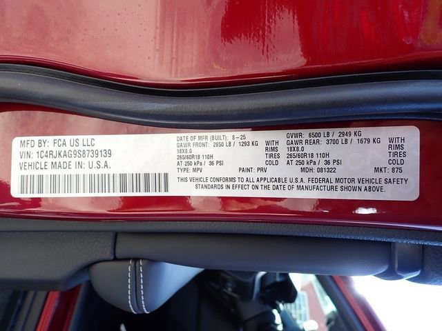 New 2025 Jeep Grand Cherokee L Altitude image 16