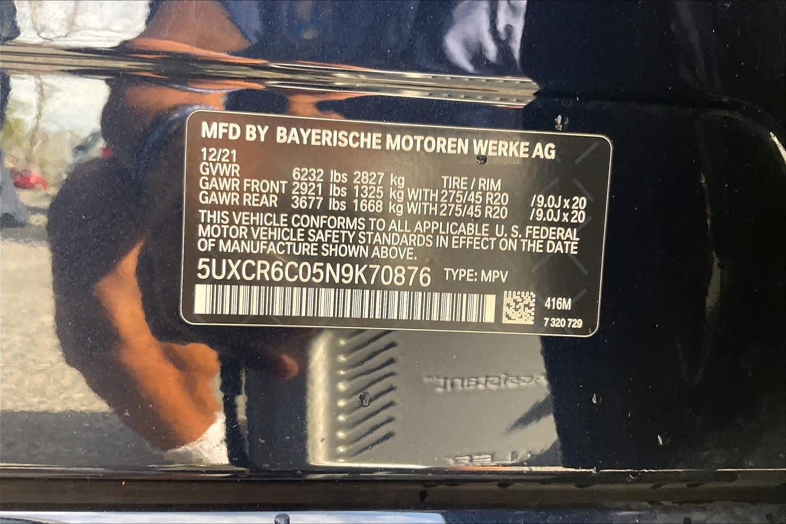 Used 2022 BMW X5 xDrive40i w/ M Sport Package AWD/4WD image 38