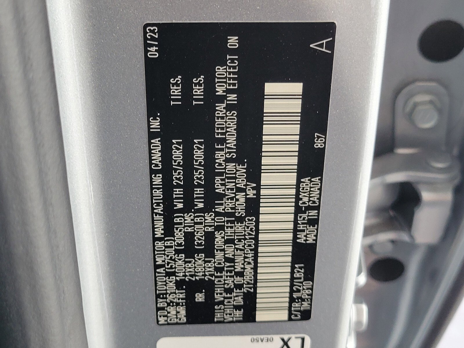 Certified 2023 Lexus RX 350 w/ Cold Area Package AWD/4WD image 19