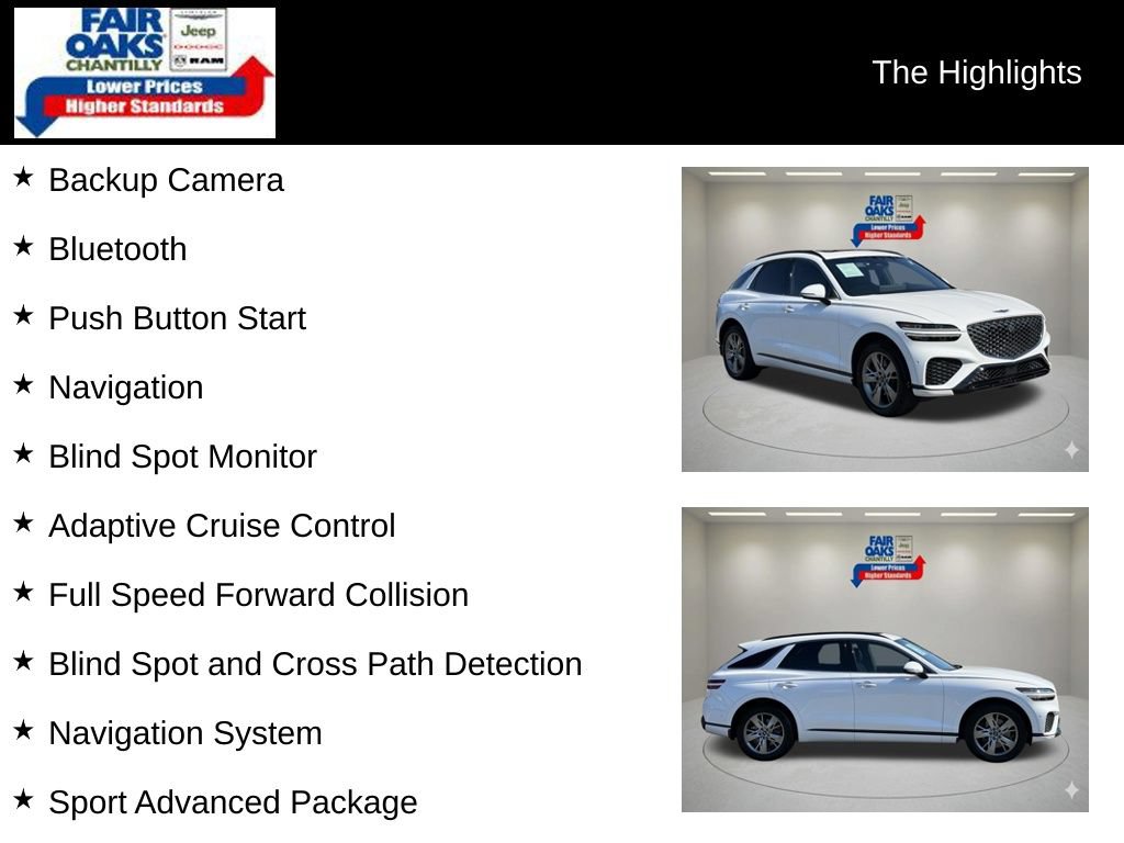 Used 2022 Genesis GV70 3.5T Sport w/ Sport Advanced Package AWD/4WD video 2
