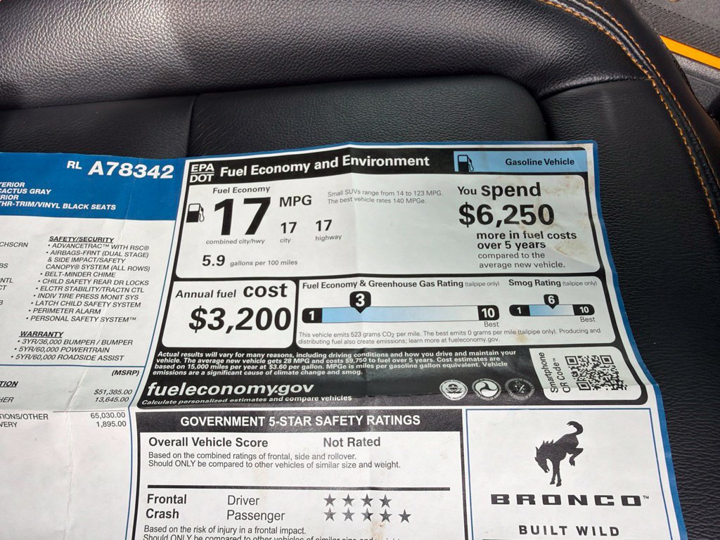 Used 2024 Ford Bronco Badlands AWD/4WD image 45
