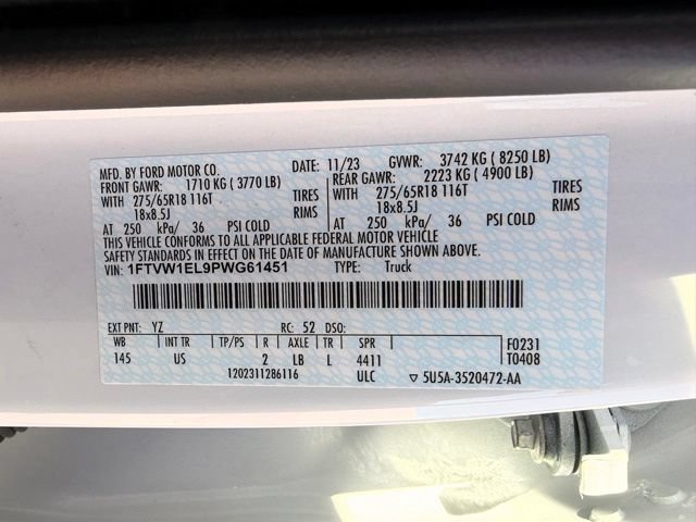 Used 2023 Ford F150 Lightning XLT w/ Max Trailer Tow Package AWD/4WD image 20
