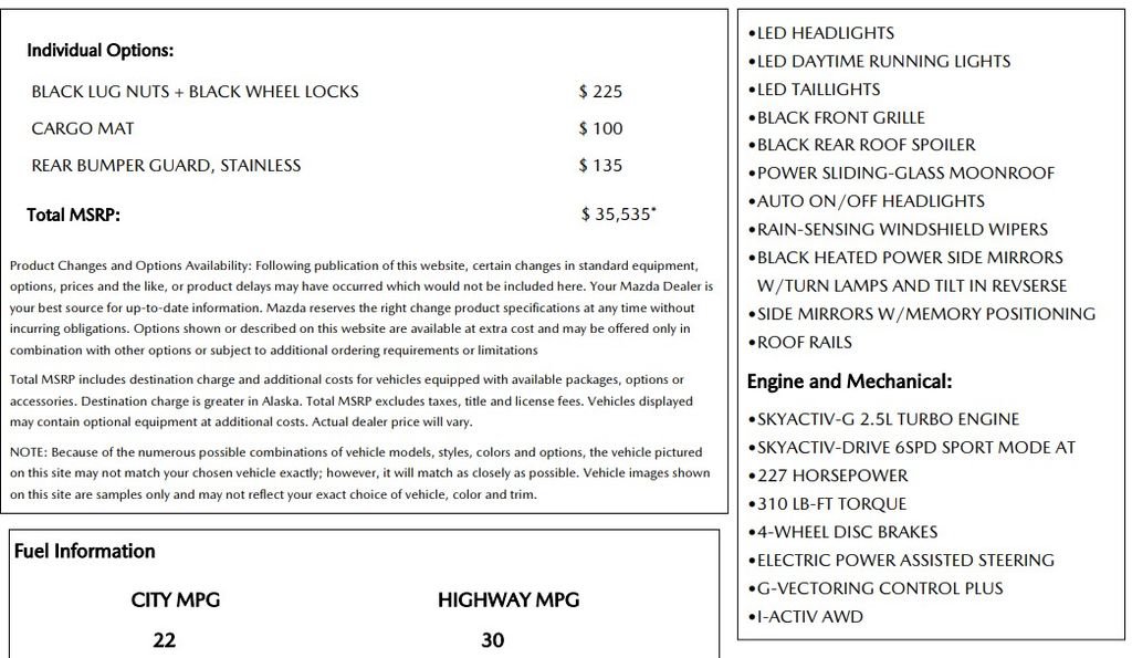Used 2023 MAZDA CX-30 2.5 Turbo w/ Premium Package AWD/4WD image 17