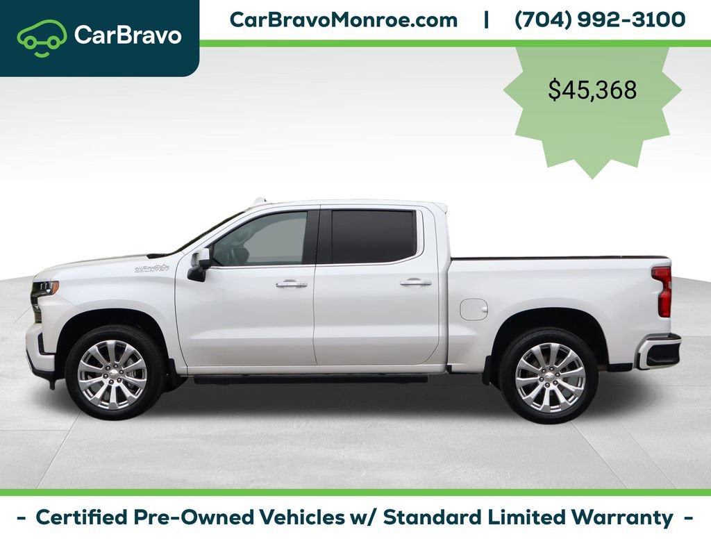 Certified 2021 Chevrolet Silverado 1500 High Country w/ Technology Package AWD/4WD image 2
