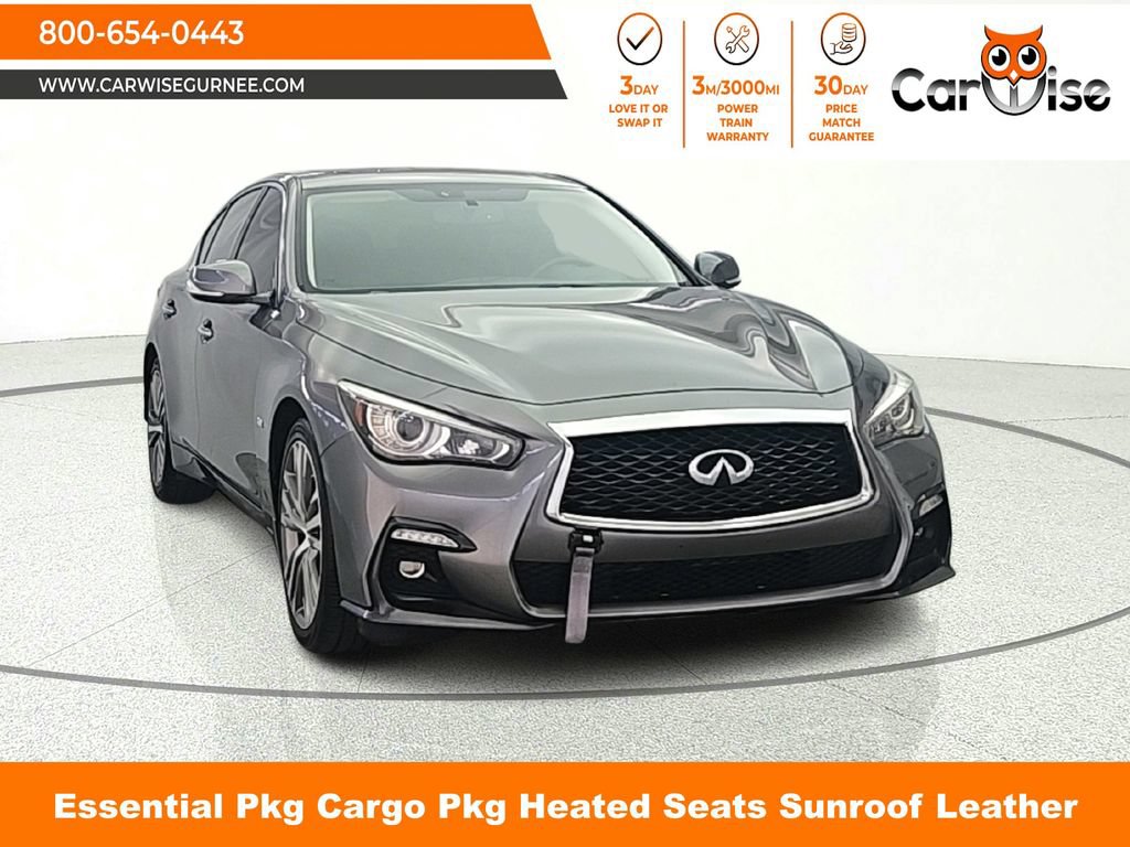 Used 2018 INFINITI Q50 Sport AWD/4WD video 1