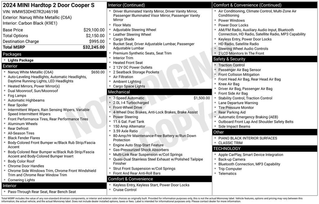 Certified 2024 MINI Cooper S image 12