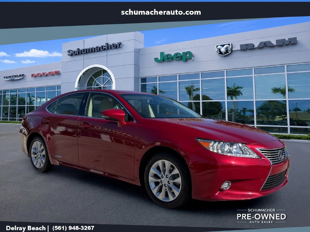 Used 2014 Lexus ES 300h w/ Premium Package w/Bamboo Trim FWD image 1