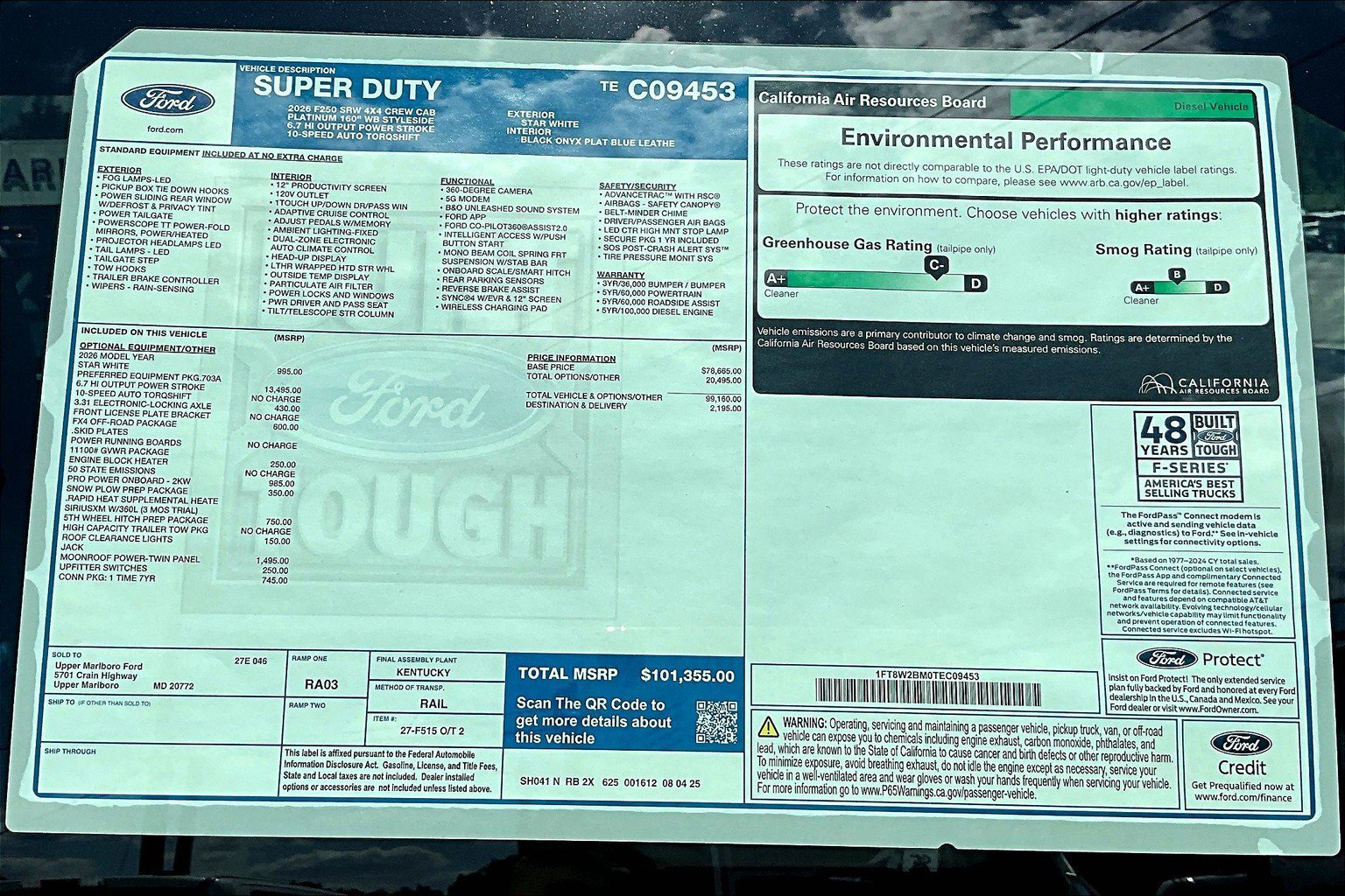 New 2026 Ford F250 Platinum AWD/4WD image 14