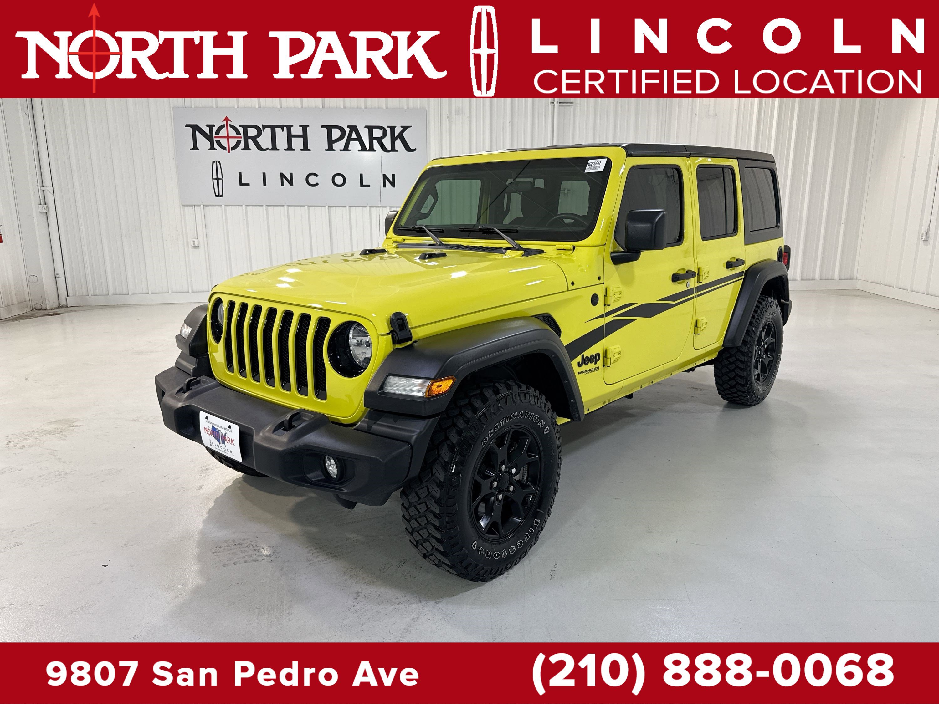 Used 2022 Jeep Wrangler Unlimited Sport image 1