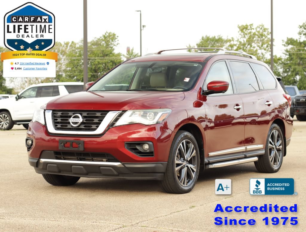 Used 2018 Nissan Pathfinder Platinum w/ Cargo Package AWD/4WD image 3