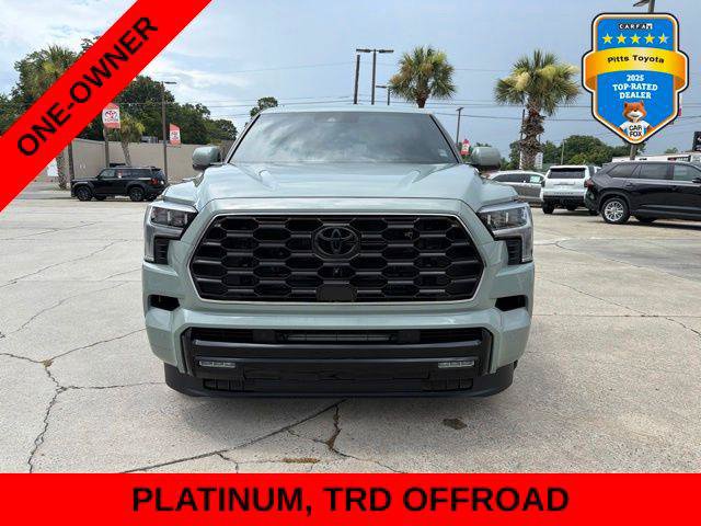 Certified 2025 Toyota Sequoia Platinum w/ TRD Off-Road Package AWD/4WD image 2