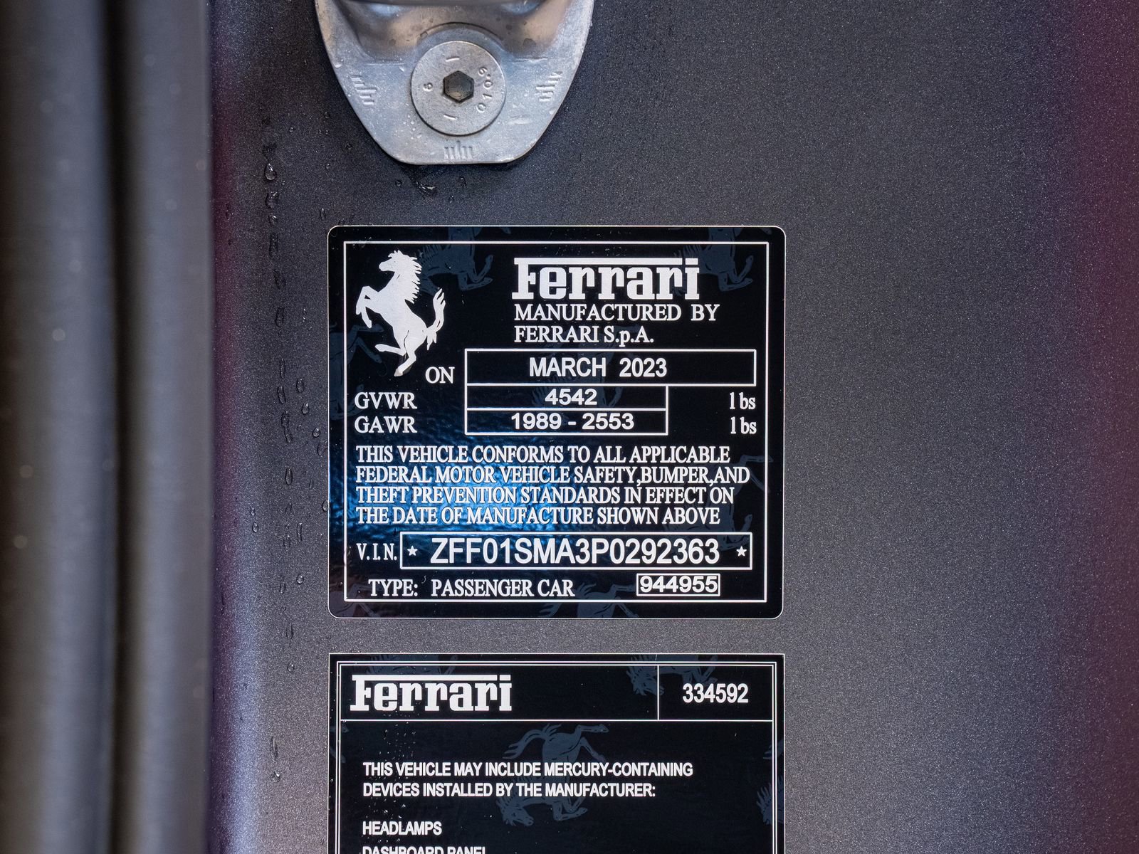 Used 2023 Ferrari 296 GTS image 26