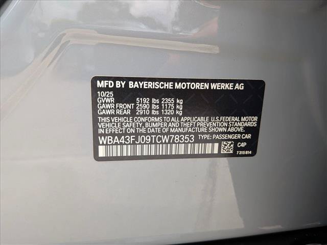 Used 2026 BMW 530i w/ M Sport Package RWD image 26