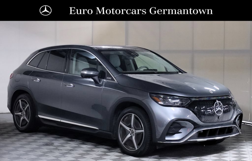 Used 2023 Mercedes-Benz EQE 350+ 4MATIC SUV w/ AMG Line Exterior Package video 1