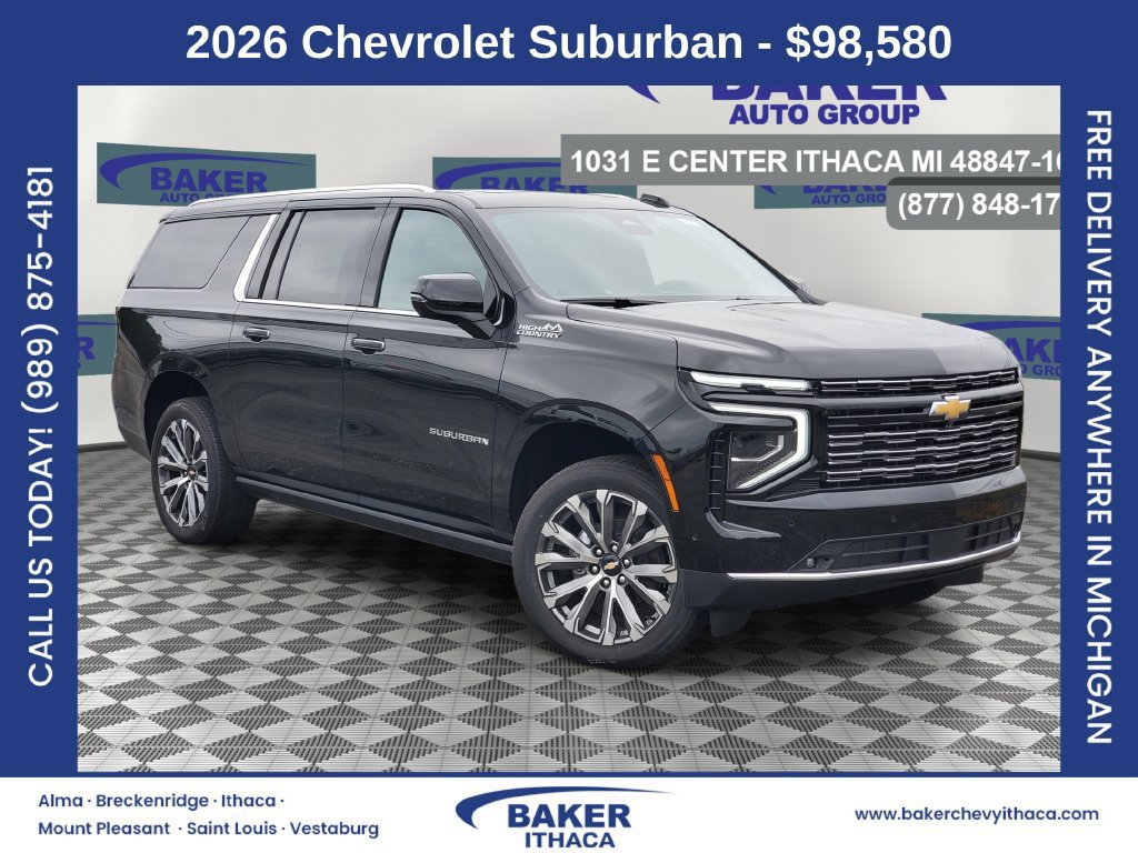 New 2026 Chevrolet Suburban High Country