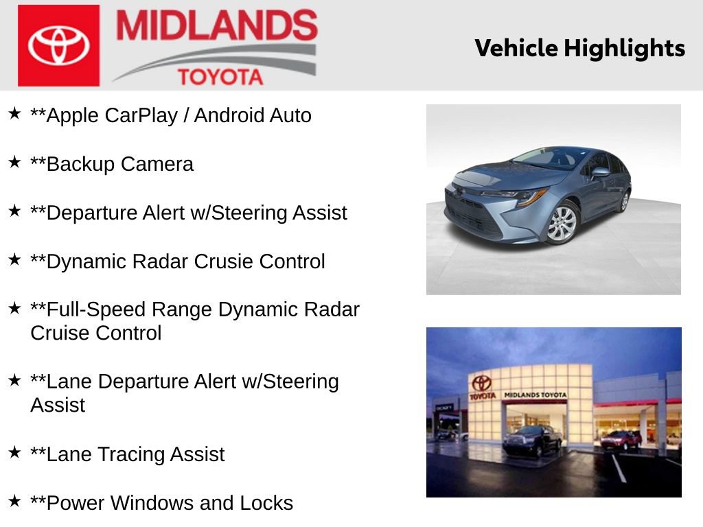 Used 2024 Toyota Corolla LE image 2