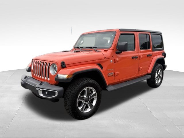 Used 2020 Jeep Wrangler Unlimited Sahara w/ Uconnect 4C Nav & Sound Group AWD/4WD image 10