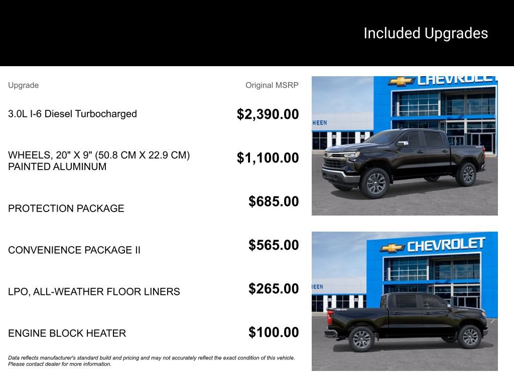 New 2026 Chevrolet Silverado 1500 LT w/ Protection Package AWD/4WD image 5