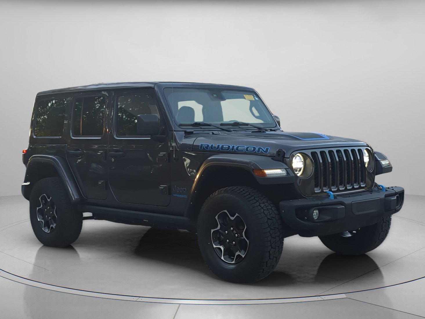 Used 2021 Jeep Wrangler Unlimited Rubicon 4xe w/ Steel Bumper Group AWD/4WD image 38