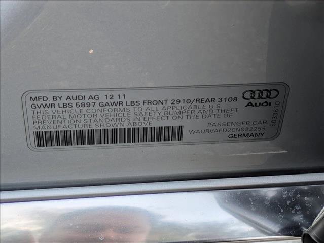 Used 2012 Audi A8 L 4.2 image 15