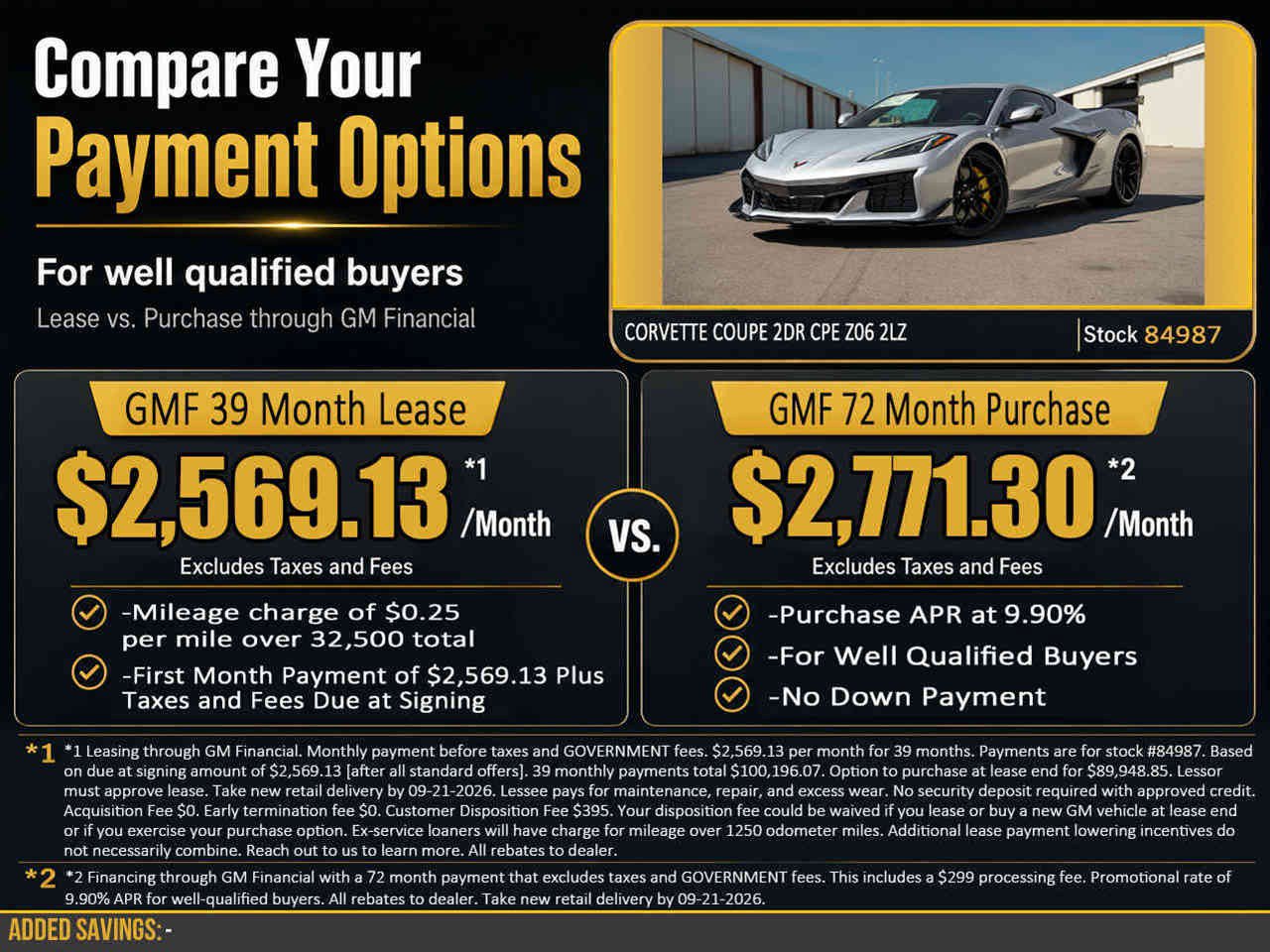 New 2027 Chevrolet Corvette Z06 w/ Z07 Performance Package RWD image 2
