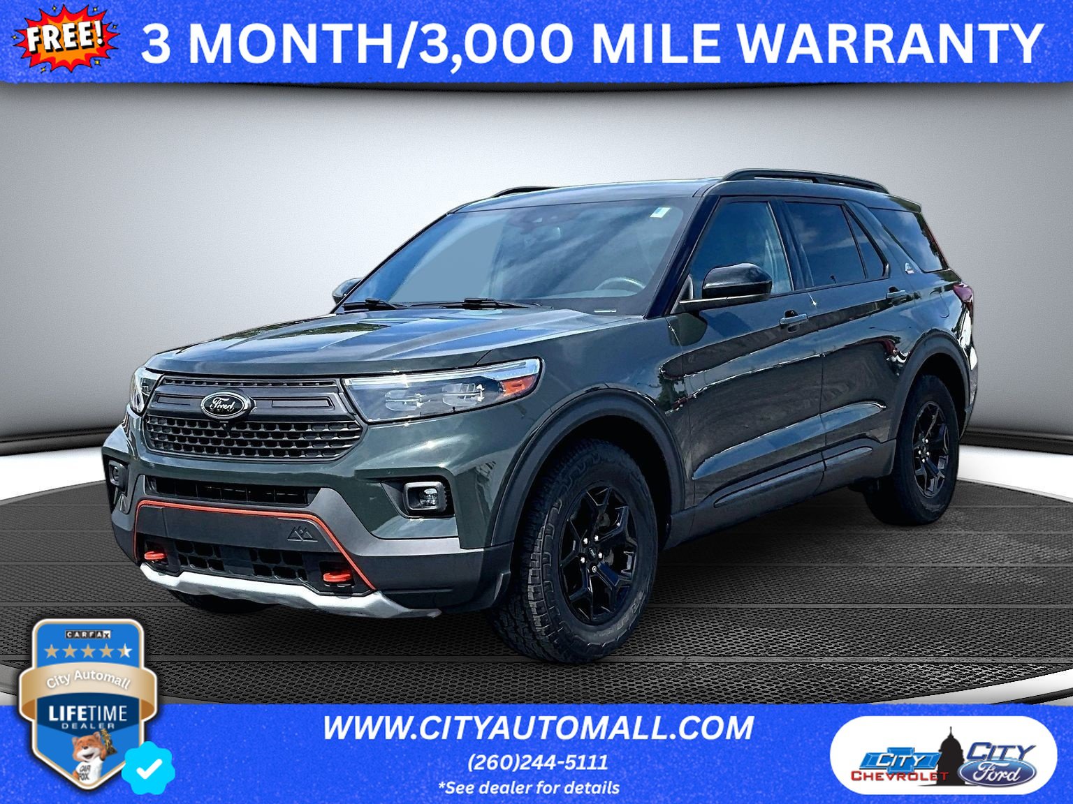 Used 2024 Ford Explorer Timberline w/ Timberline Technology Package AWD/4WD image 1