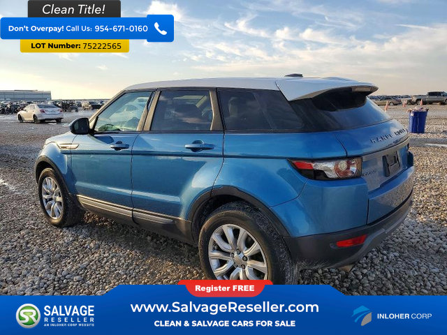 Used 2015 Land Rover Range Rover Evoque Pure AWD/4WD image 3