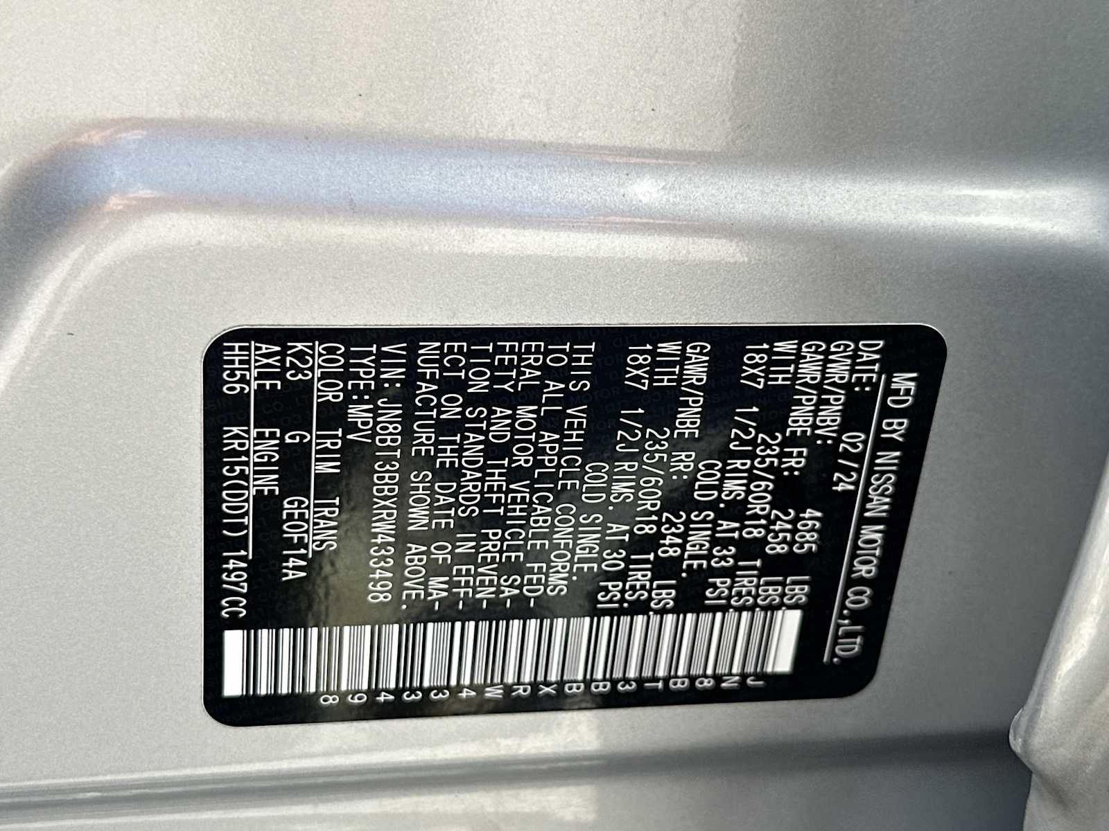 Used 2024 Nissan Rogue SV AWD/4WD image 29